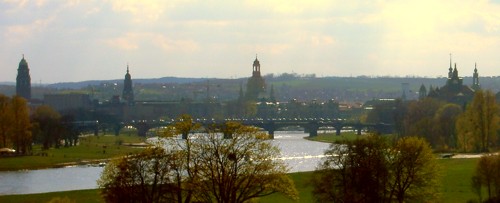 Panorama von Dresden