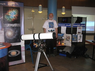 Nicolaus-Copernicus-Planetarium Infostand