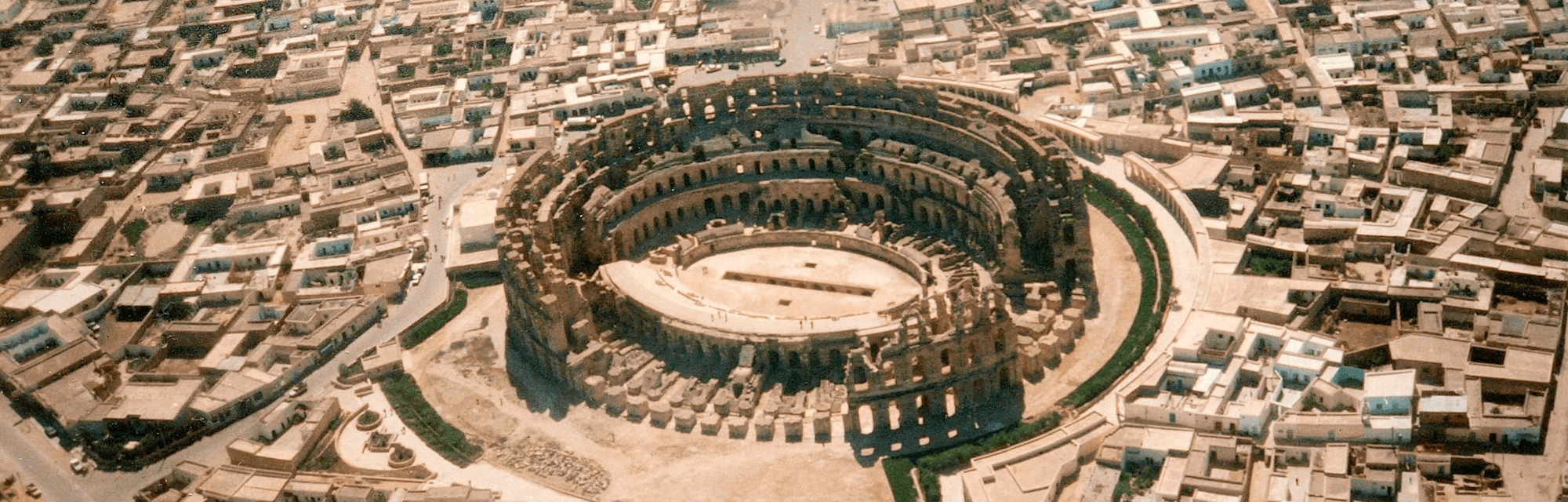 El Djem mit Amphitheater