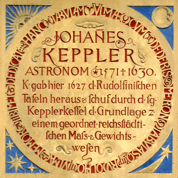 Rätselbild: Kepplertafel
