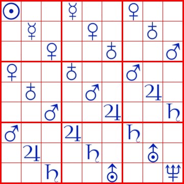 Astro-Sudoku