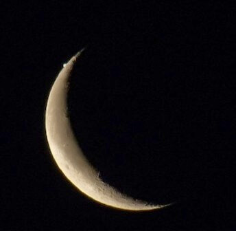 Mond bedeckt Jupiter