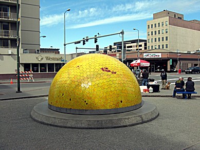 Planetenweg von Anchorage: Sonne